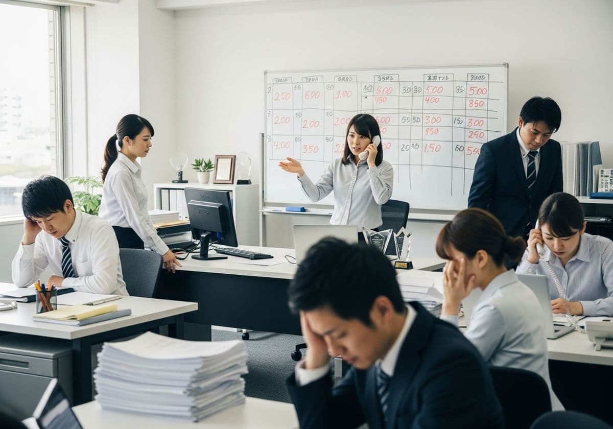 営業ロールプレイの研修風景
