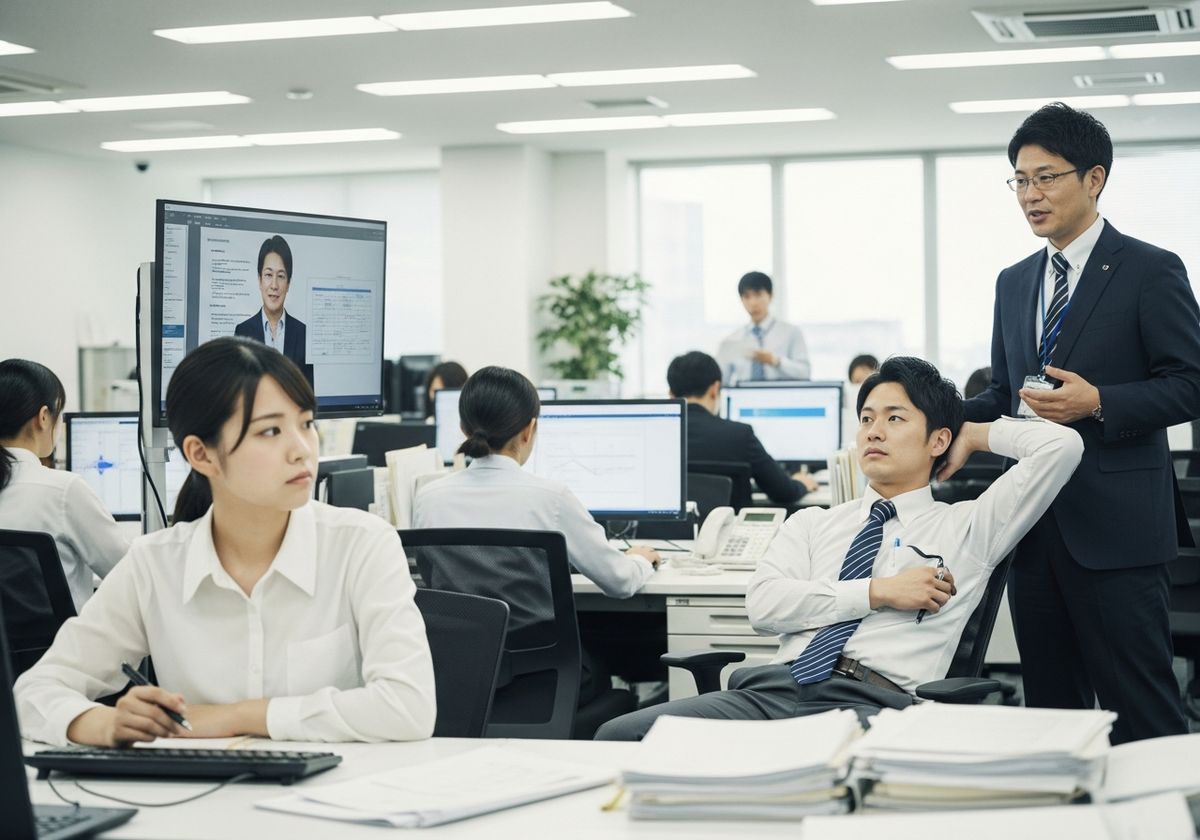 仕事に
「やらされ感」がある